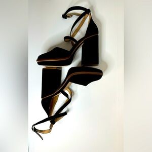 Free People Remi Platform Black 39 - Never Worn - New